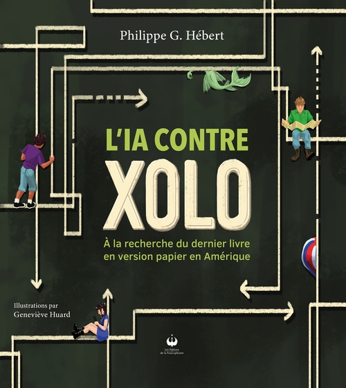 ebook cover of L'IA contre Xolo, by Philippe G. Hébert