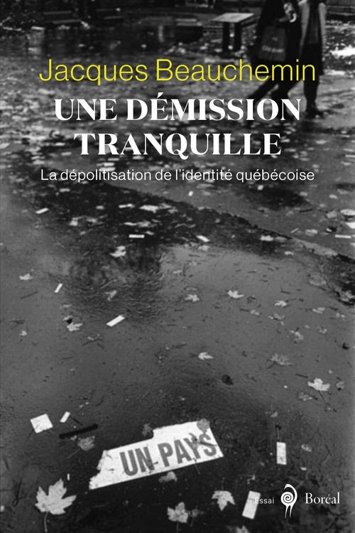 Couverture ebook de Une démission tranquille, de Jacques Beauchemin