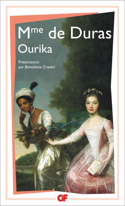 Couverture ebook de Ourika, de Madame de Duras