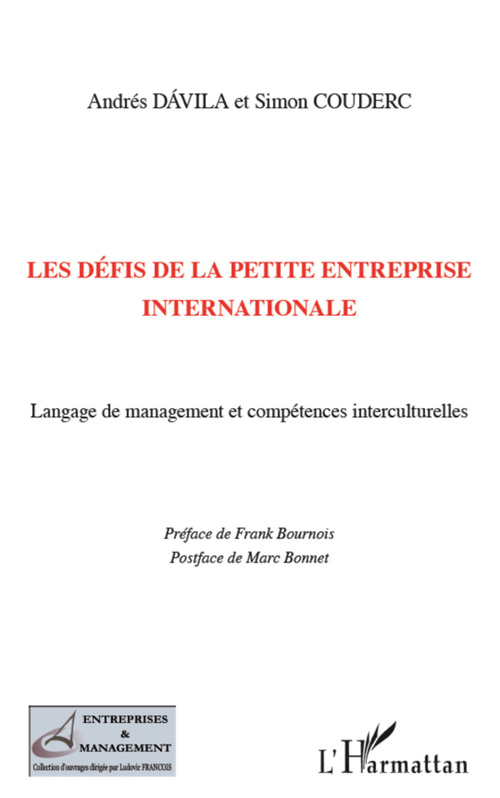 ebook cover of Les défis de la petite entreprise internationale, by Simon Couderc, Andrés Davila