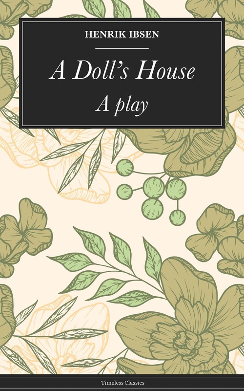 ebook cover of A Doll's House, by Ibsen Henrik