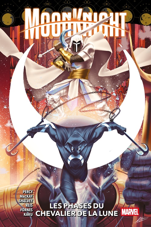 ebook cover of Moon Knight : Les phases du Chevalier de la Lune, by Benjamin Percy, Jed MacKay, Declan Shalvey