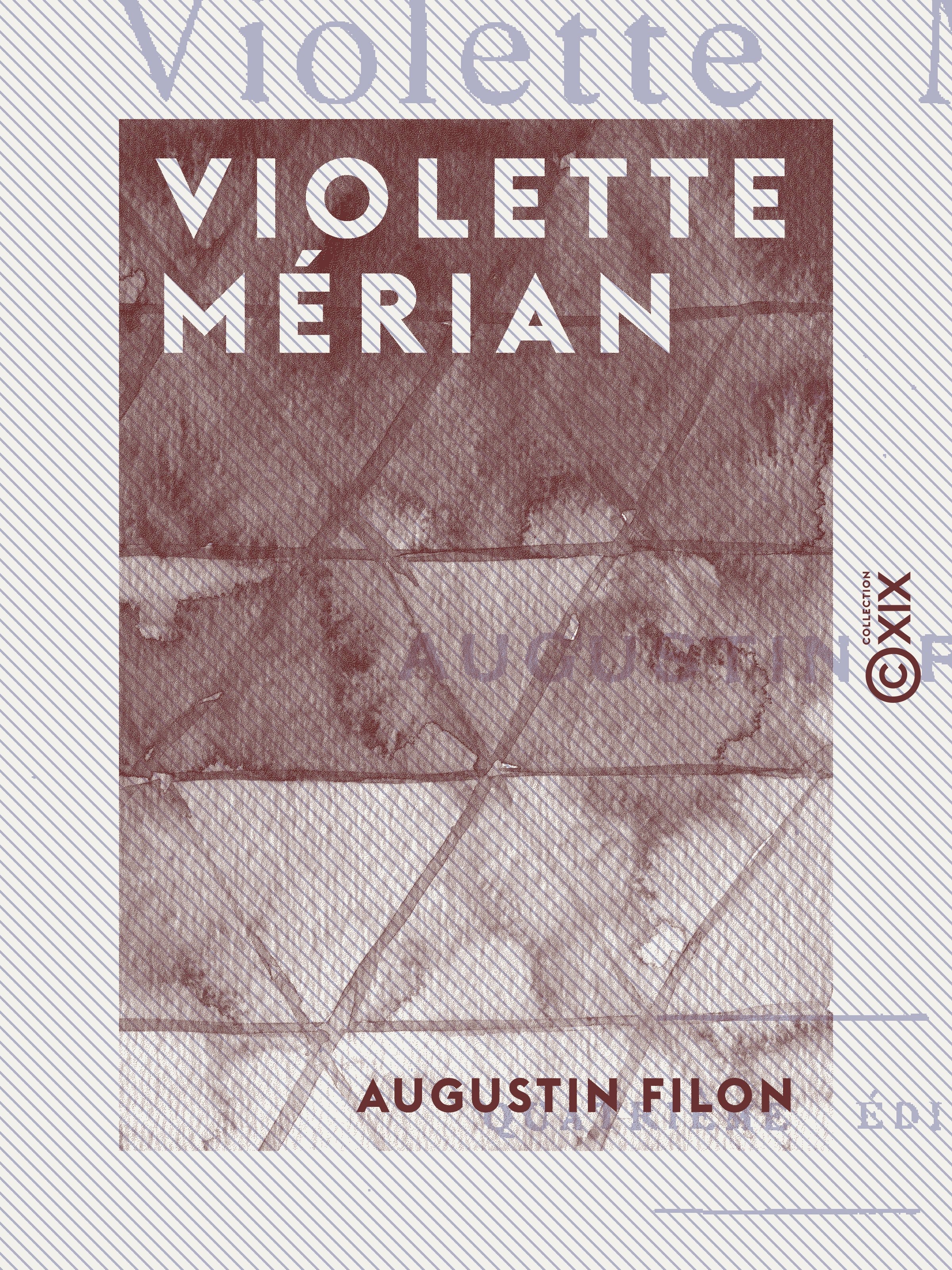 ebook cover of Violette Mérian, by Augustin Filon