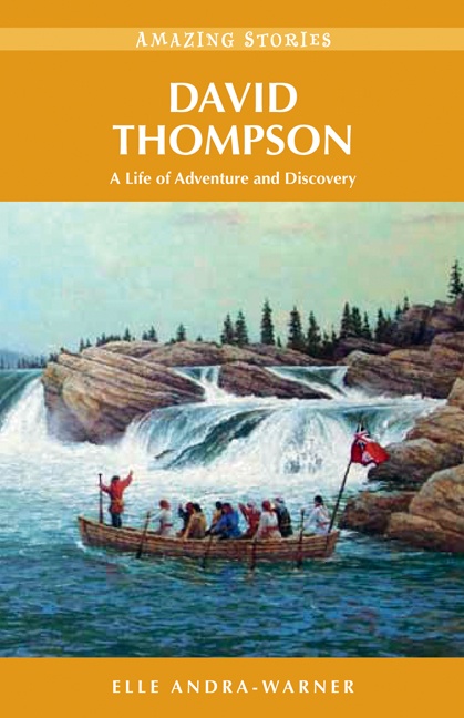 Couverture ebook de David Thompson, de Elle Andra-Warner