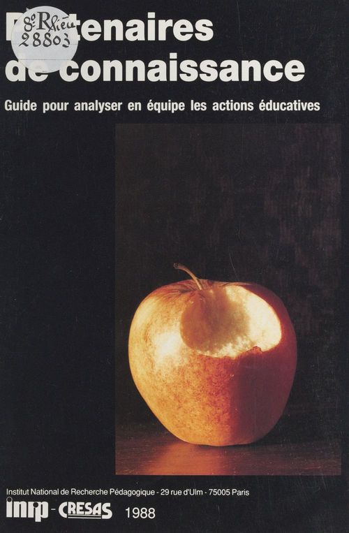 ebook cover of Partenaires de connaissance, by Centre De Recherche De L'Education Speci