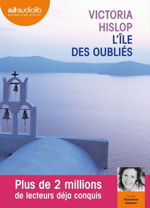 audiobook cover of L'île des oubliés, by Victoria Hislop