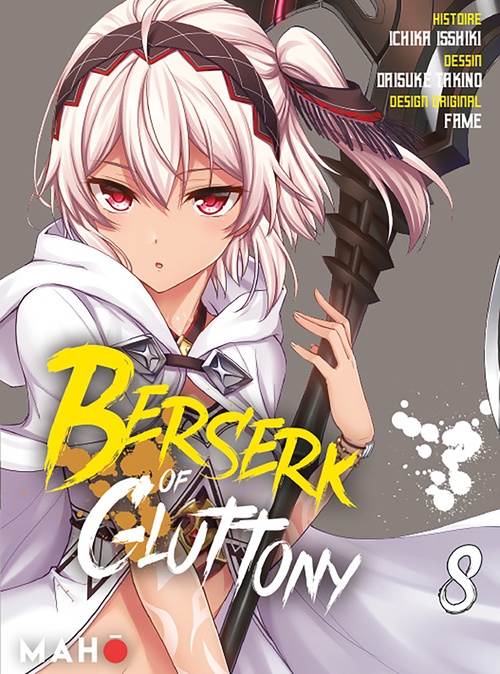 Couverture ebook de Berserk of Gluttony T08 - Manga, de Ichika Isshiki