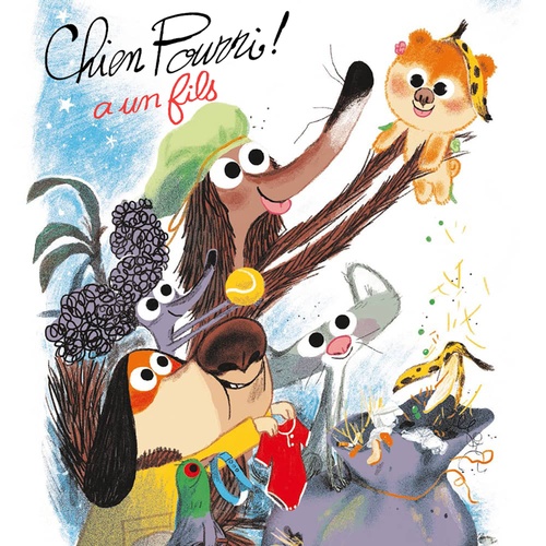 Couverture audiobook de Chien Pourri a un fils !, de Colas Gutman