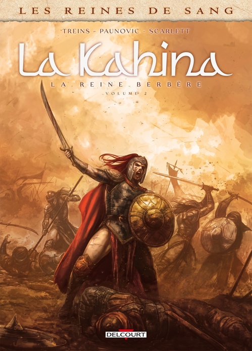 ebook cover of Les Reines de sang - La Kahina la Reine Berbère T02 - 2/2, by Simon Treins