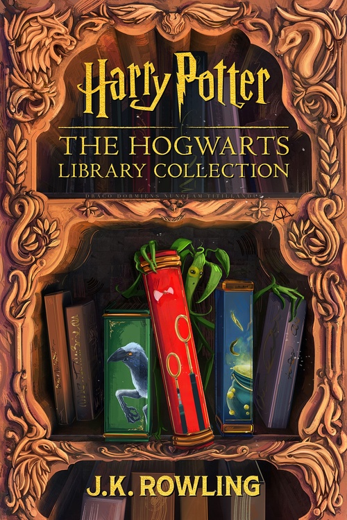 ebook cover of The Hogwarts Library Collection, by J.K. Rowling