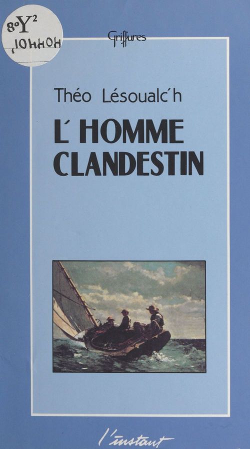 ebook cover of L'homme clandestin, by Lesoual'Ch