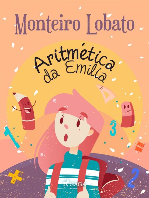 ebook cover of Aritmética da Emília, by Monteiro Lobato