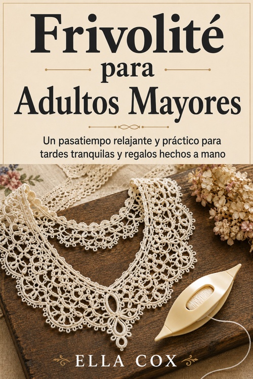 ebook cover of Frivolité Para Adultos Mayores, by Ella Cox