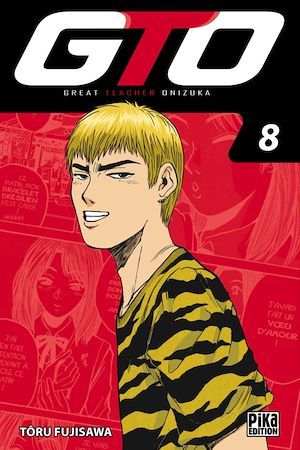 ebook cover of GTO T08, by Tôru Fujisawa