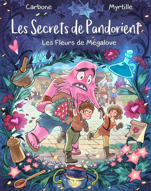 Couverture ebook de Les Secrets de Pandorient, de