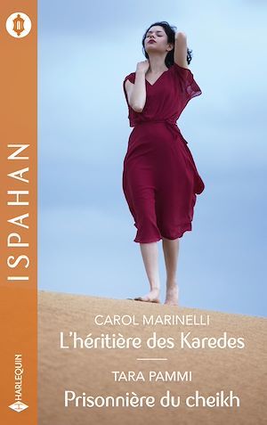 Couverture ebook de L'héritière des Karedes-Prisonnière du cheikh, de Carol Marinelli, Tara Pammi