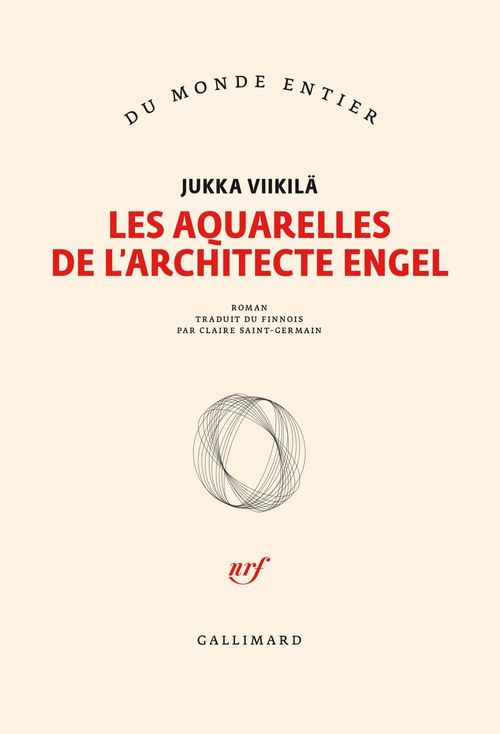 ebook cover of Les aquarelles de l'architecte Engel, by Jukka Viikilä