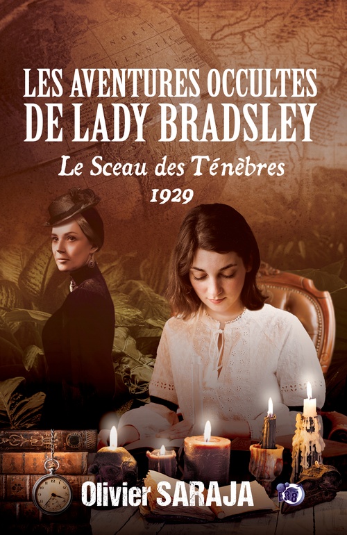 Couverture ebook de Les aventures occultes de Lady Bradsley, de Olivier Saraja