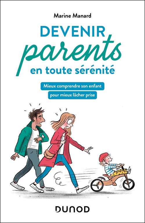 Couverture ebook de Devenir parents en toute sérénité, de Marine Manard