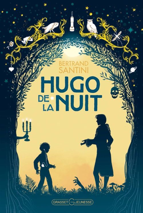 Couverture ebook de Hugo de la nuit, de Bertrand Santini