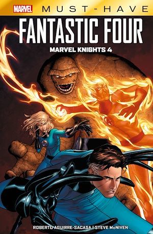 ebook cover of Best of Marvel (Must-Have) : Fantastic Four - Marvel Knights 4, by Roberto Aguirre-Sacasa