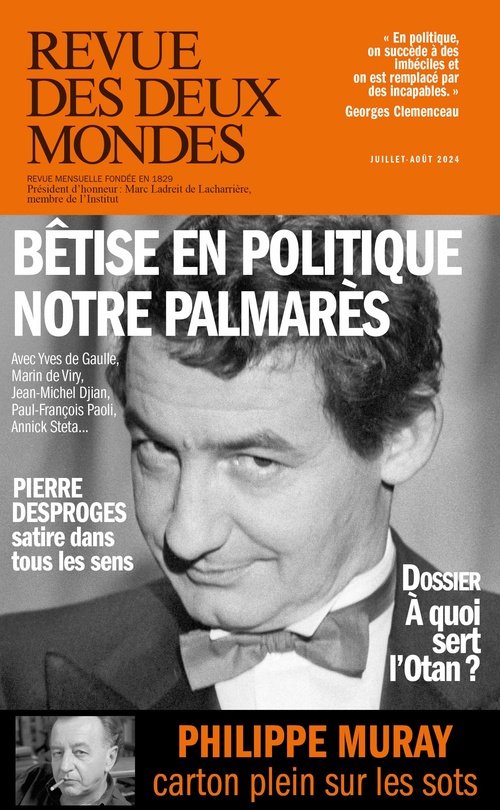 Couverture ebook de Revue des Deux Mondes juillet-août 2024, de Revue Des Deux Mondes