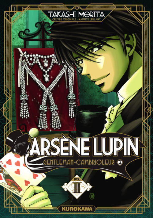 Couverture ebook de Arsène Lupin - Tome 02, de Maurice Leblanc
