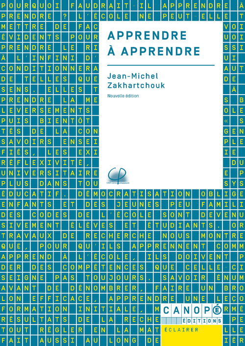 ebook cover of Apprendre à apprendre, by Jean-Michel ZAKHARTCHOUK