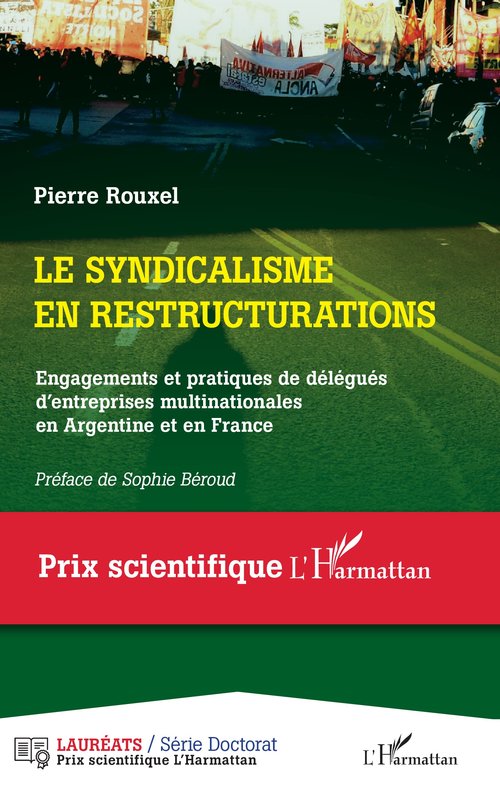 Couverture ebook de Le syndicalisme en restructurations, de Pierre Rouxel