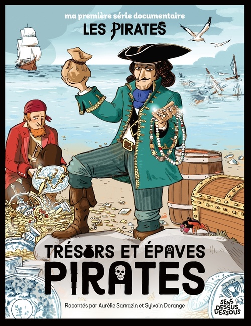 ebook cover of Trésors et épaves pirates, by Aurélie Sarrazin