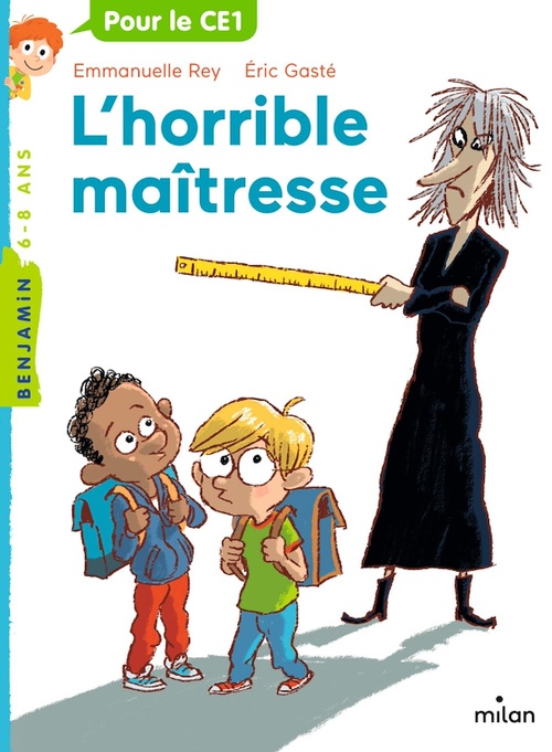 Couverture ebook de L'horrible maîtresse, de Emmanuelle Rey