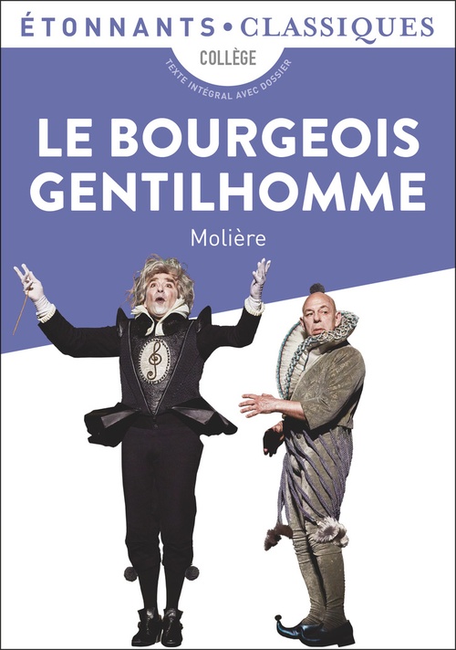 Couverture ebook de Le bourgeois gentilhomme, de Molière
