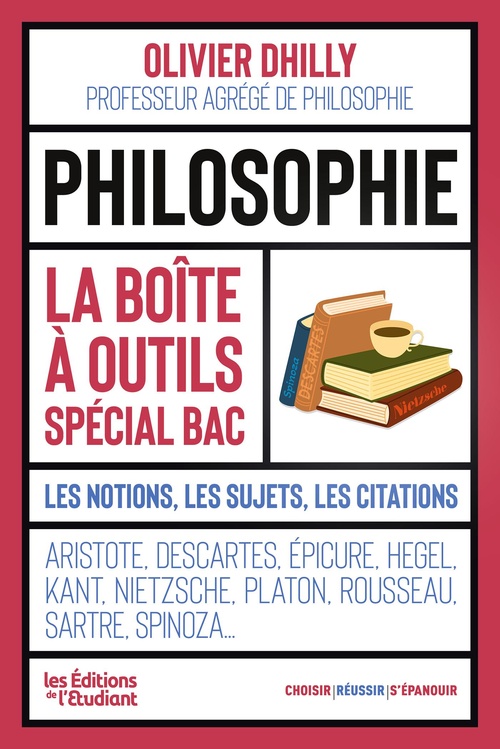 Couverture ebook de Philosophie : La boîte à outils - Spécial bac, de Olivier Dhilly
