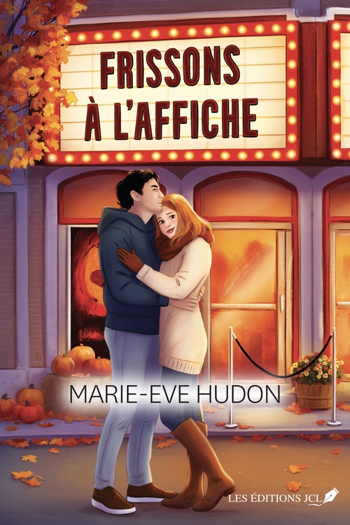 Couverture ebook de Frissons à l'affiche, de Marie-Ève Hudon