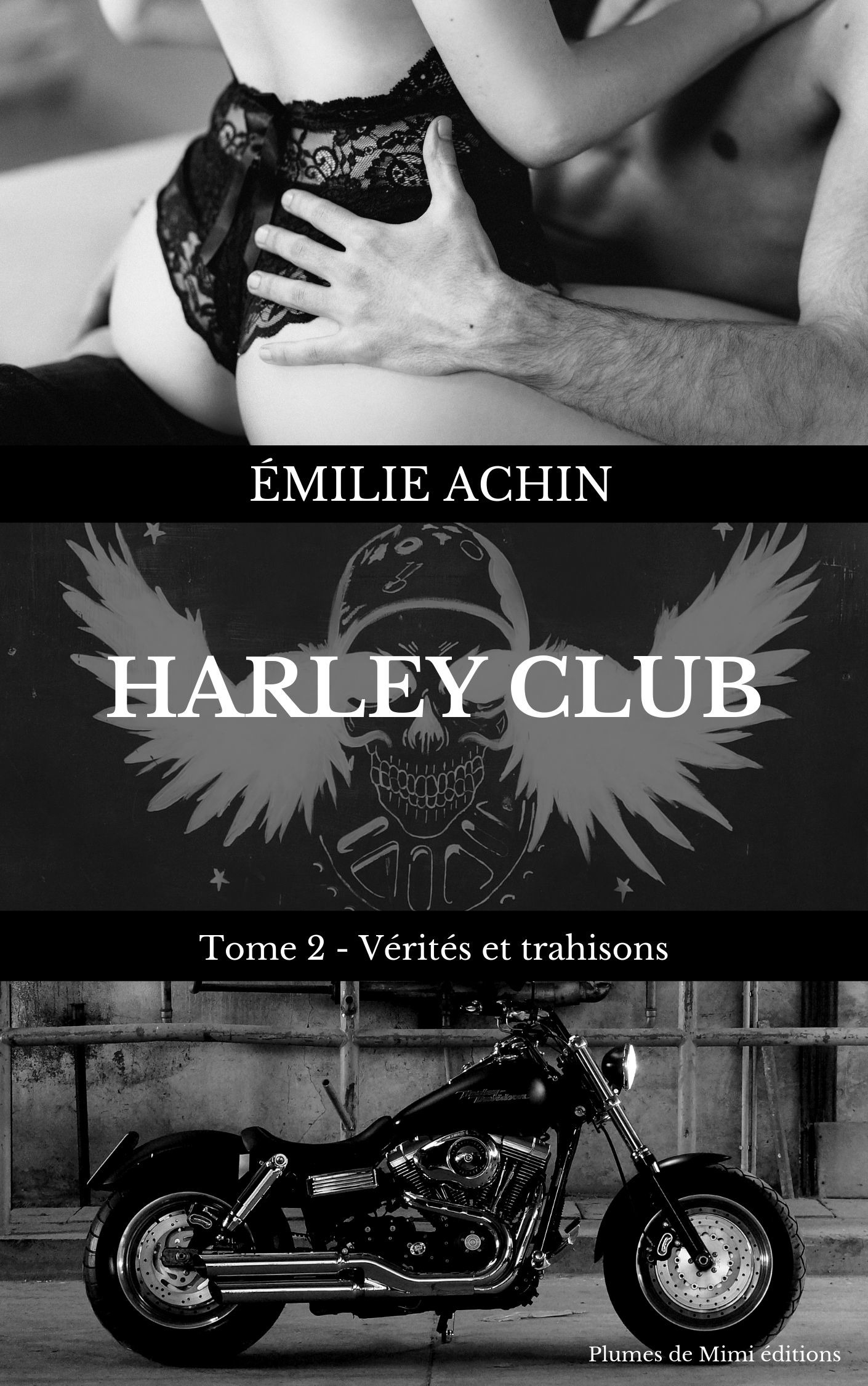 Couverture ebook de Harley Club, de Emilie Achin