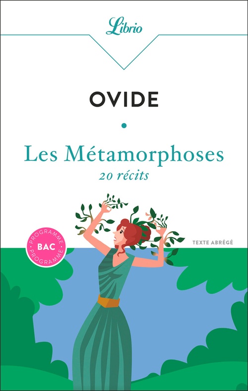 ebook cover of Les Métamorphoses, by Ovide