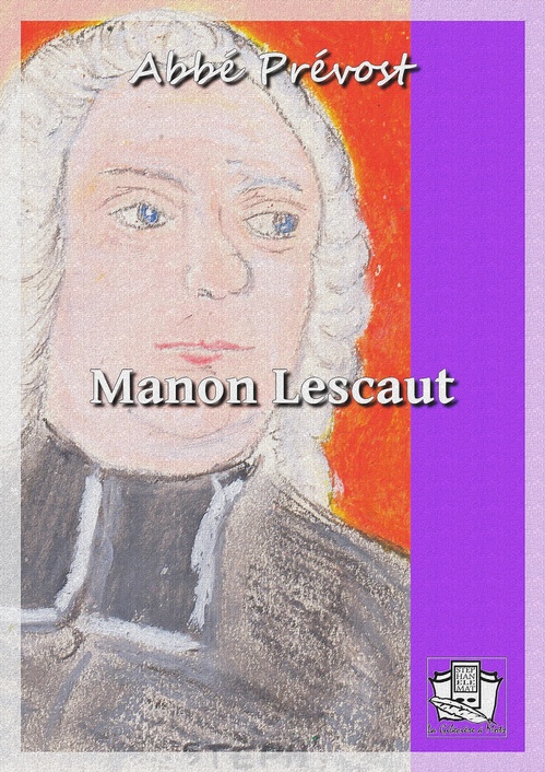 ebook cover of Manon Lescaut, by Abbé Prévost