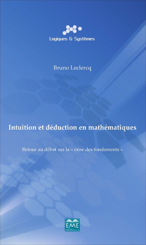 Couverture ebook de Intuition et déduction en mathématiques, de Bruno Leclercq