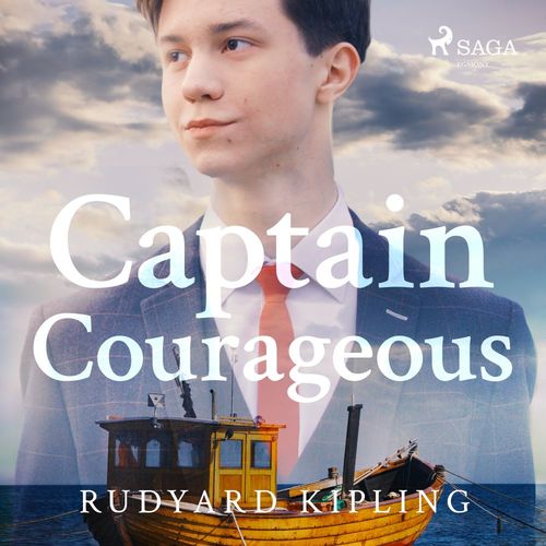 Couverture audiobook de Captain Courageous, de Rudyard Kipling