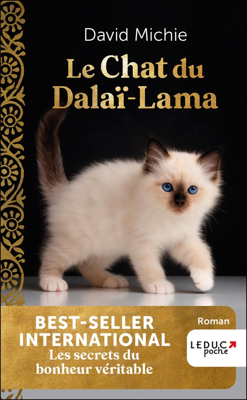 Couverture ebook de Le Chat du Dalaï-Lama, de David Michie