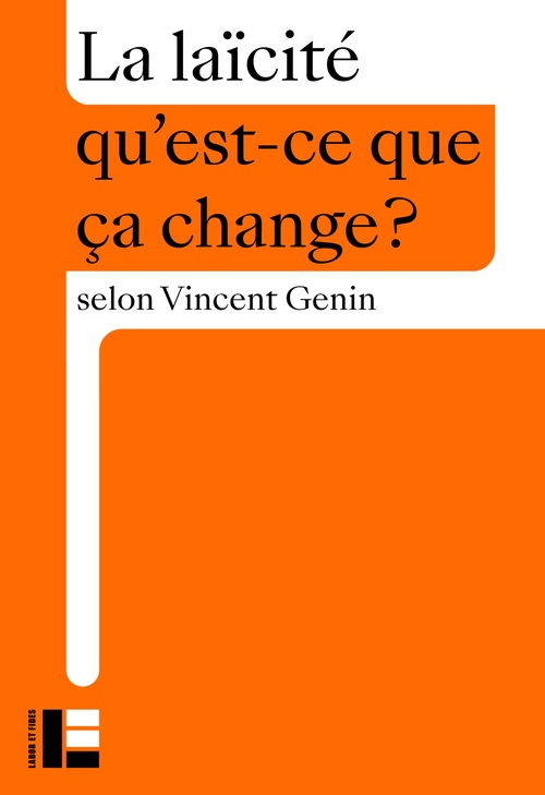 ebook cover of La laïcité, by Vincent Genin