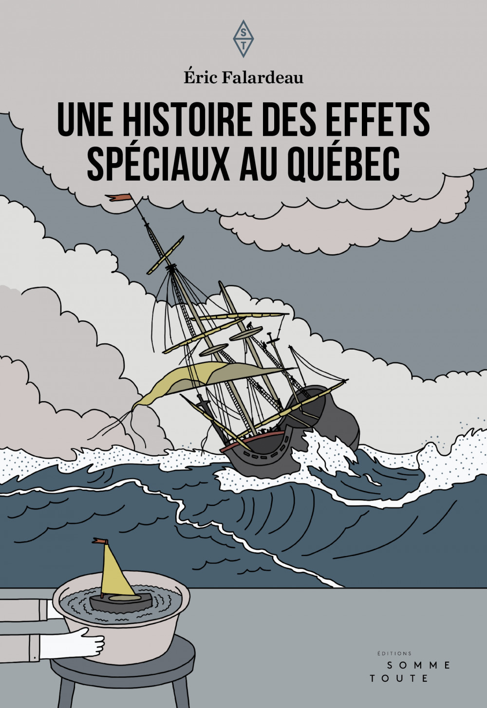 Couverture ebook de Une histoire des effets spéciaux au Québec, de Eric Falardeau