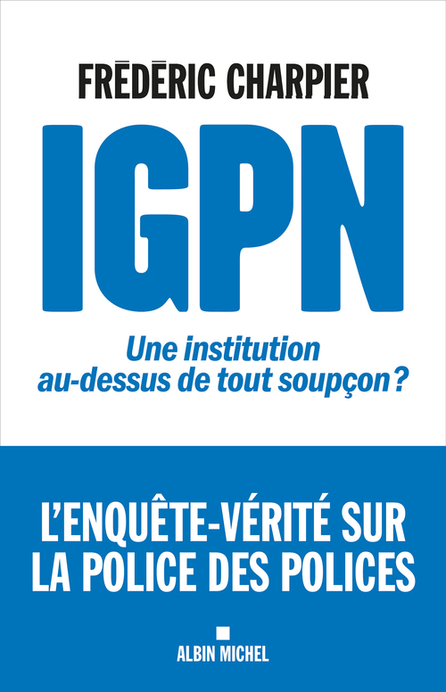 ebook cover of IGPN, by Frédéric Charpier