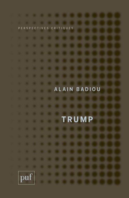 Couverture ebook de Trump, de Alain Badiou