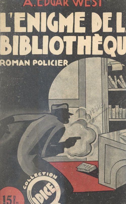 ebook cover of L'énigme de la bibliothèque, by A. Edgar West