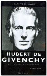 Couverture ebook de Hubert de Givenchy, de Jean-Noël Liaut
