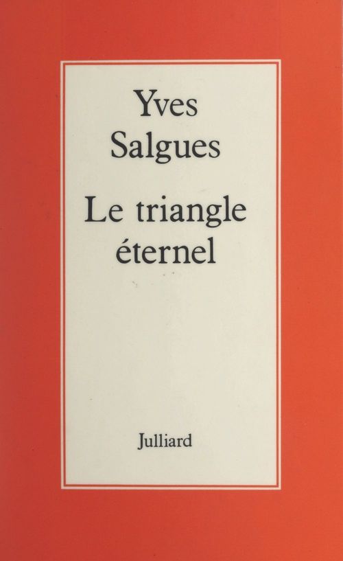 ebook cover of Le triangle éternel, by Yves Salgues