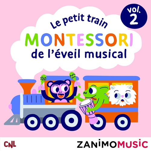 Couverture audiobook de Le petit train Montessori de l'éveil musical - Vol. 2, de Isabelle Palombi