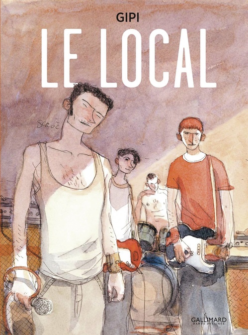 ebook cover of Le local, by Gipi