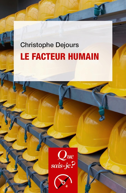 Couverture ebook de Le Facteur humain, de Christophe Dejours